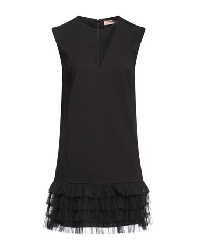 Minivestido Mujer Negro 34 Mujer