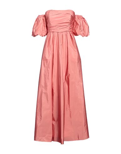 Max Mara Studio Woman Maxi Dress Salmon Pink Size 2 Polyester, Silk, Acetate, Cupro
