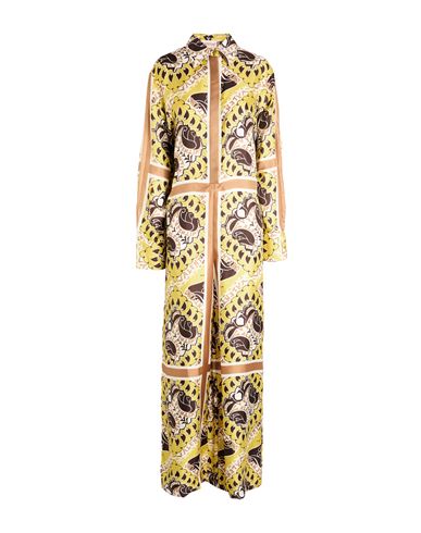 Valentino Garavani Woman Jumpsuit Yellow Size 12 Silk In Yellow