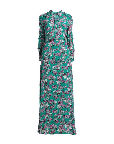 Pinko Woman Maxi Dress Emerald Green Size 4 Viscose