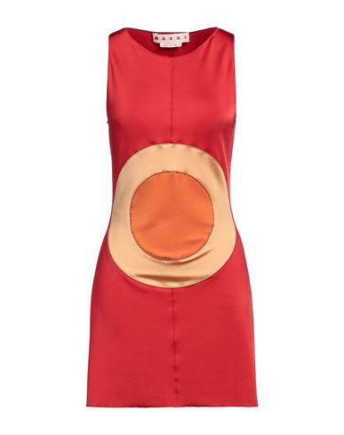 Minivestido Mujer Rojo 36,38,40 Mujer
