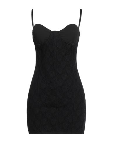 Heron Preston Woman Mini Dress Black Size 8 Polyester, Viscose, Elastane, Polyamide