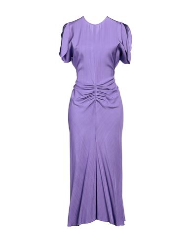 Victoria Beckham Woman Maxi Dress Purple Size 6 Viscose