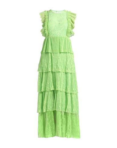 Shop Beatrice B Beatrice .b Woman Maxi Dress Acid Green Size 0 Polyester
