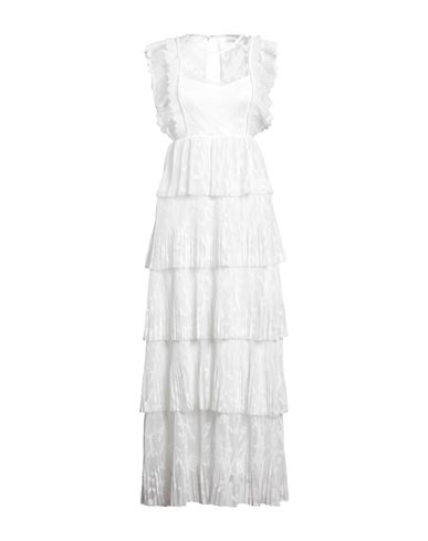 Shop Beatrice B Beatrice .b Woman Maxi Dress White Size 0 Polyester