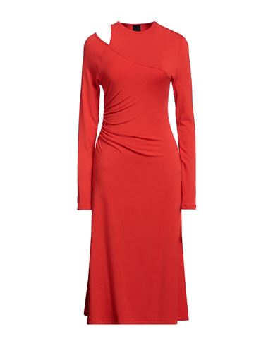 Midi-Kleid Damen Koralle S Damen