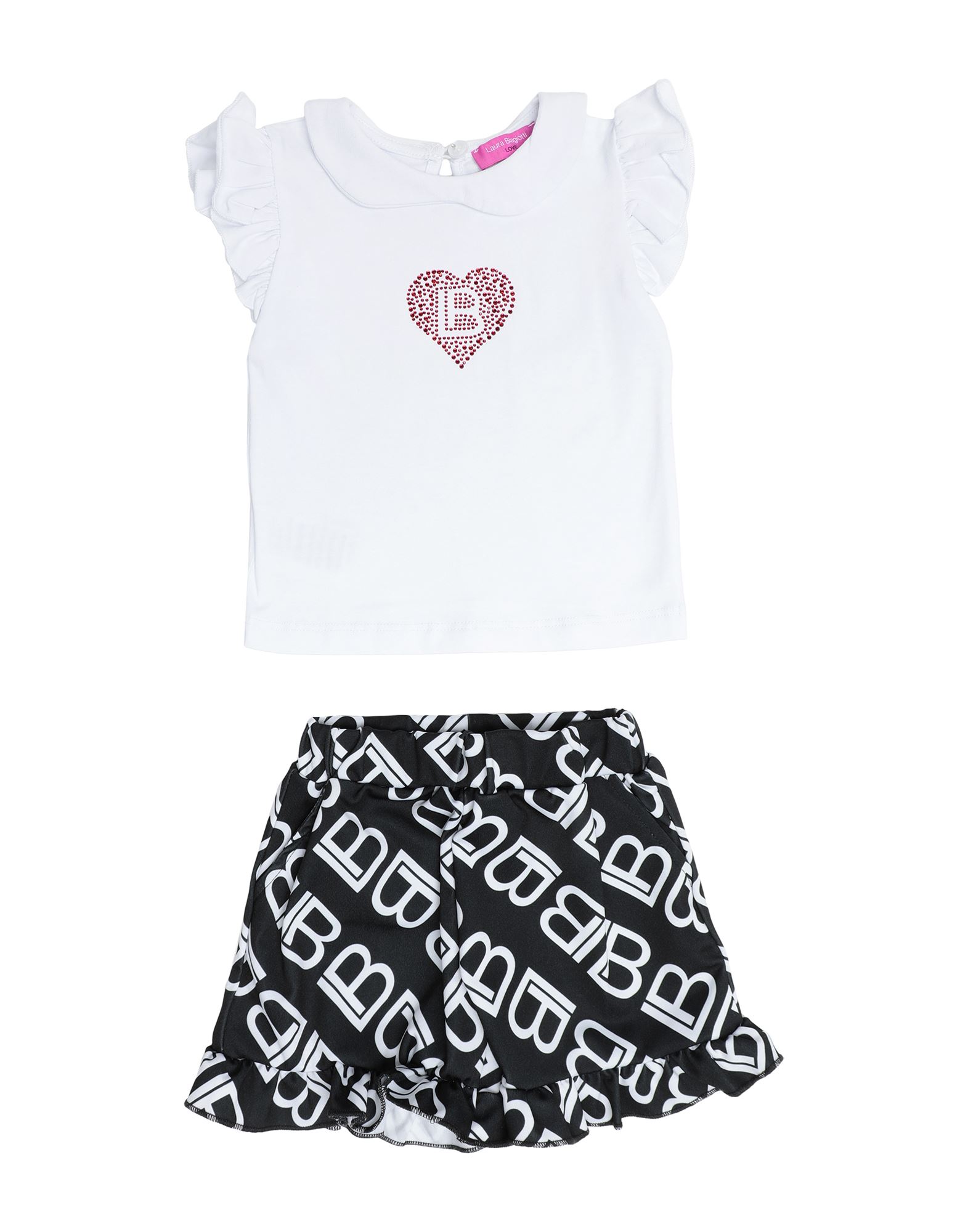 ԥ볫LAURA BIAGIOTTI BABY 륺 0-24  ٥ӡå ۥ磻 9 åȥ 90% / ݥꥦ쥿 10% / ݥꥨƥ