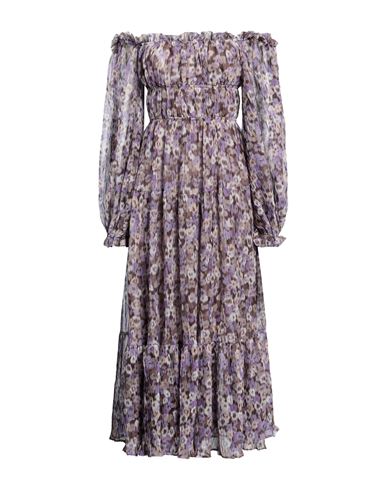 Sabina Musayev Sabina Musáyev Woman Midi Dress Purple Size S Polyester