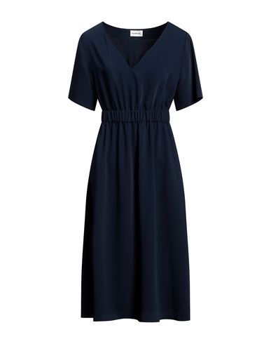 P.a.r.o.s.h P. A.r. O.s. H. Woman Midi Dress Navy Blue Size S Polyester
