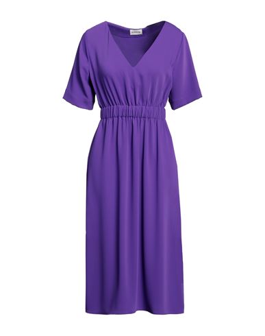 P.a.r.o.s.h P. A.r. O.s. H. Woman Midi Dress Purple Size S Polyester