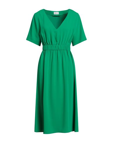 P.a.r.o.s.h P. A.r. O.s. H. Woman Midi Dress Green Size M Polyester