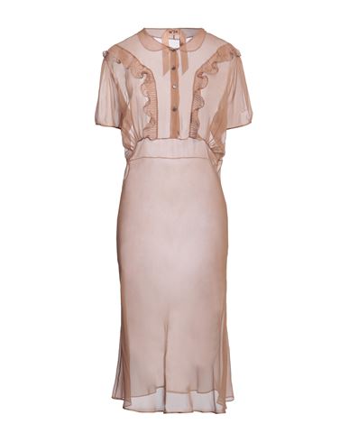 Shop N°21 Woman Midi Dress Blush Size 8 Silk In Pink