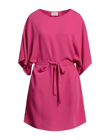 P.a.r.o.s.h P. A.r. O.s. H. Woman Mini Dress Fuchsia Size L Polyester In Pink