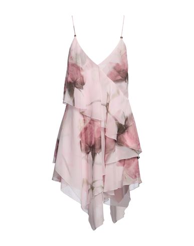 Blumarine Woman Mini Dress Pink Size 6 Silk