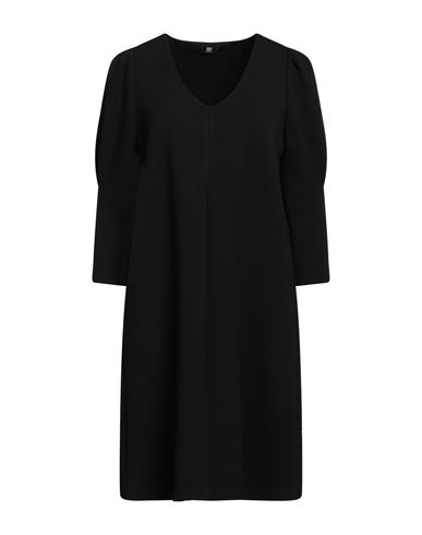 Riani Woman Mini Dress Black Size 6 Viscose, Polyester, Elastane