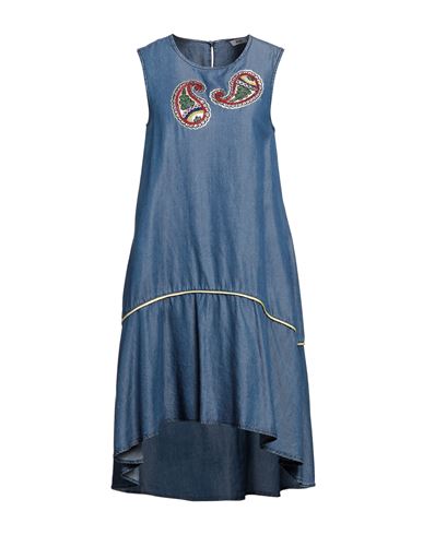 Jijil Woman Mini Dress Blue Size 4 Lyocell