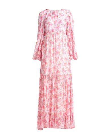 Shop Bytimo Woman Maxi Dress Pink Size M Viscose