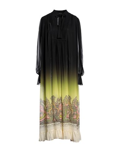 Etro Woman Maxi Dress Black Size 6 Silk