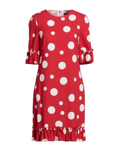Dolce & Gabbana Woman Mini Dress Red Size 6 Viscose, Elastane