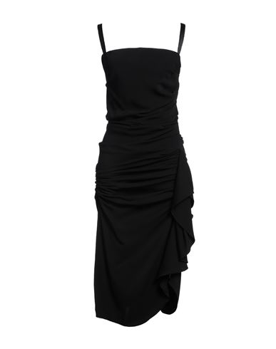 Dolce & Gabbana Woman Midi Dress Black Size 10 Viscose, Elastane