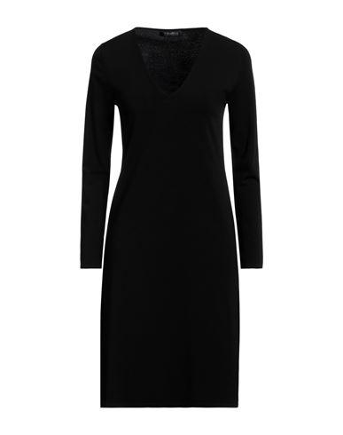 's Max Mara Woman Mini Dress Black Size M Viscose, Polyester