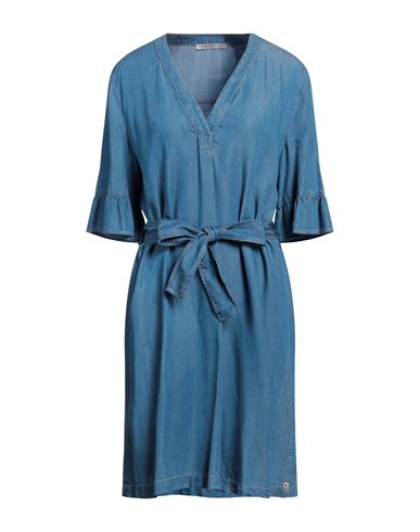 Pennyblack Woman Midi Dress Blue Size 12 Lyocell
