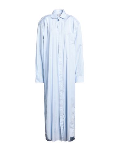 Vetements Shirt Maxi Dress In Blue