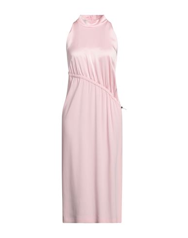 Boutique Moschino Woman Midi Dress Pink Size 6 Acetate, Viscose, Elastane
