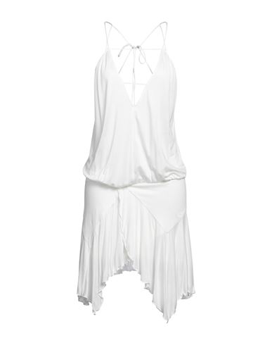 Isabel Marant Woman Mini Dress Ivory Size 10 Viscose In White