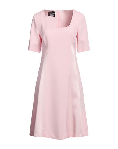 Boutique Moschino Woman Midi Dress Pink Size 14 Acetate, Viscose, Elastane