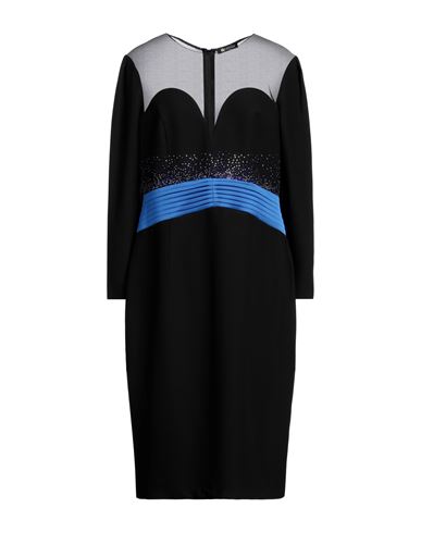 Shop Camilla  Milano Camilla Milano Woman Midi Dress Black Size 14 Polyester, Elastane