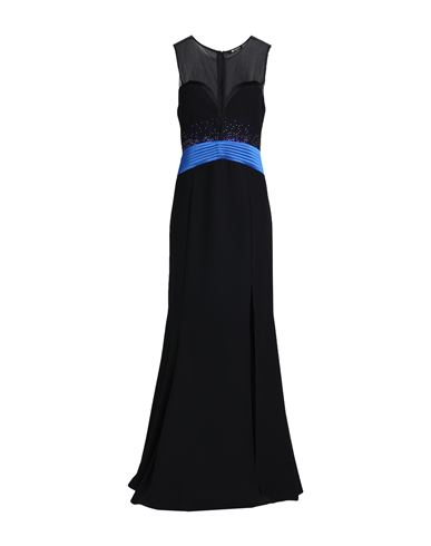 Camilla  Milano Camilla Milano Woman Maxi Dress Black Size 6 Polyester, Elastane, Polyamide
