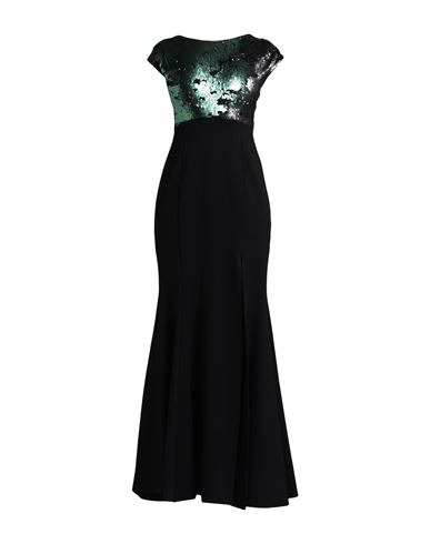 Shop Camilla  Milano Camilla Milano Woman Maxi Dress Black Size 6 Viscose, Polyamide, Elastane, Polyester