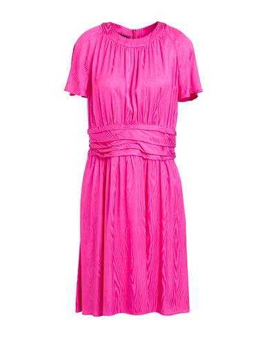 Boutique Moschino Woman Mini Dress Fuchsia Size 10 Viscose In Pink