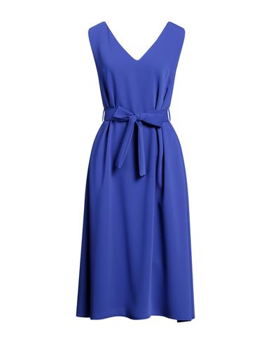 P.a.r.o.s.h P. A.r. O.s. H. Woman Midi Dress Blue Size M Polyester