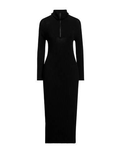 Rodebjer Woman Midi Dress Black Size S Viscose, Polyester