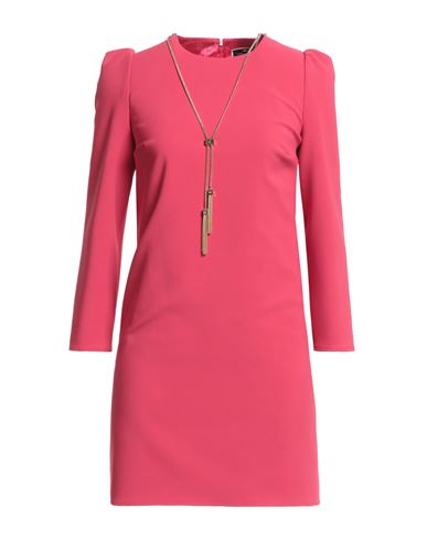 Elisabetta Franchi Woman Mini Dress Fuchsia Size 4 Polyester, Elastane In Pink