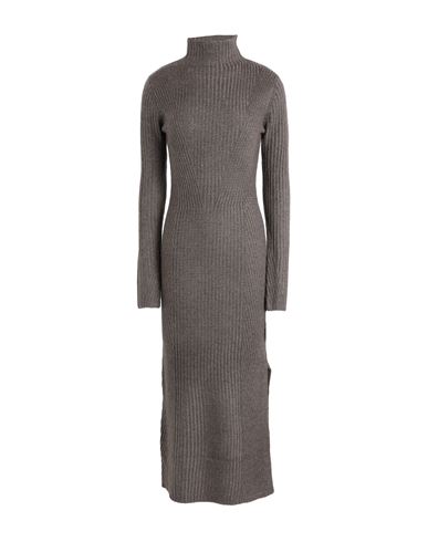 Vestido midi Mujer Verde militar S,XS Mujer