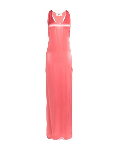 Shop Fendi Woman Maxi Dress Salmon Pink Size 6 Viscose