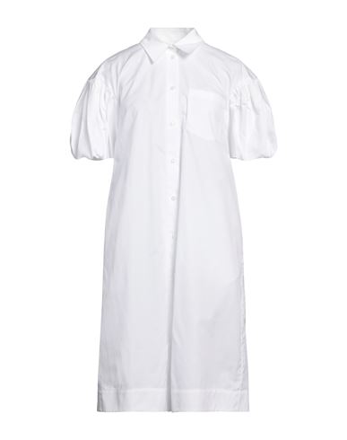 Simone Rocha Woman Midi Dress White Size 2 Cotton
