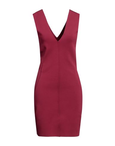 Rick Owens Woman Mini Dress Magenta Size Xl Viscose, Polyester, Polyamide, Elastane