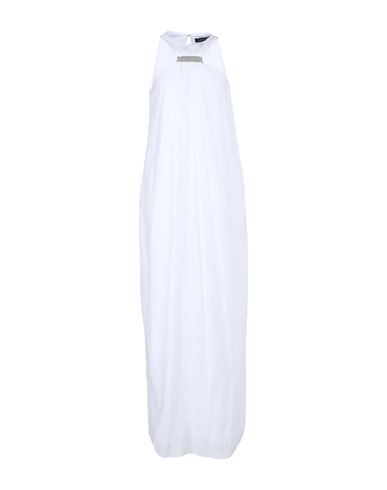 Fabiana Filippi Woman Maxi Dress White Size 4 Viscose, Silk