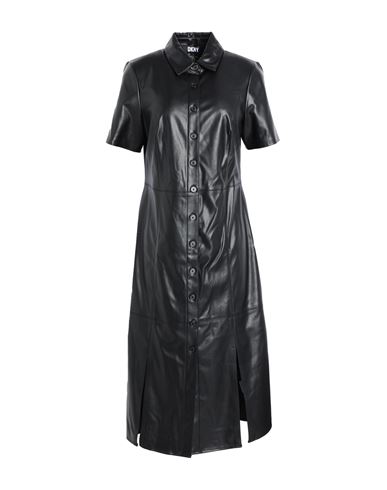 Vestido midi Mujer Negro 36 Mujer