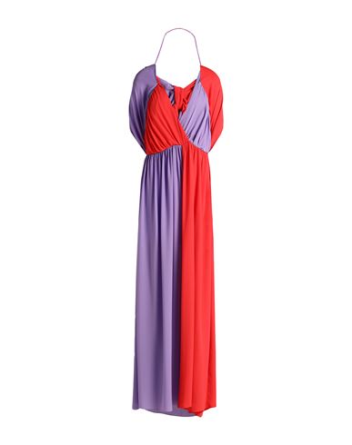 Shop Hanita Woman Maxi Dress Light Purple Size S Polyester