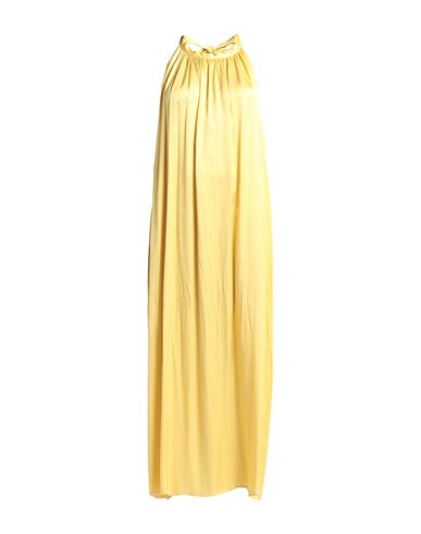 Shop Je Suis Le Fleur Woman Maxi Dress Yellow Size 10 Viscose