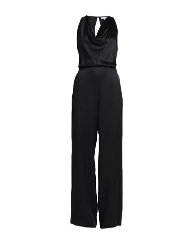 Shop Antonelli Woman Jumpsuit Black Size 10 Acetate, Silk