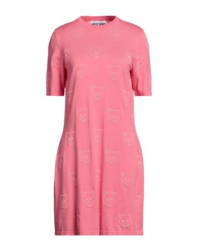 Moschino Woman Mini Dress Pink Size 8 Cotton, Viscose