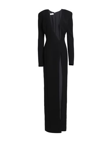Monot Mônot Woman Maxi Dress Black Size 2 Polyester