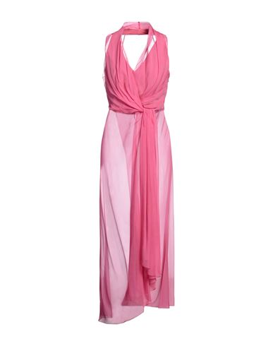 Alberta Ferretti Woman Top Fuchsia Size 8 Silk In Pink