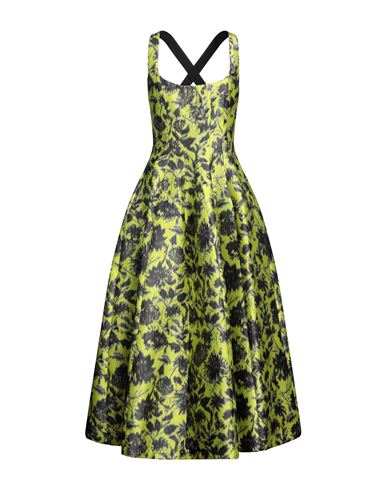 Philosophy Di Lorenzo Serafini Woman Midi Dress Acid Green Size 8 Polyester